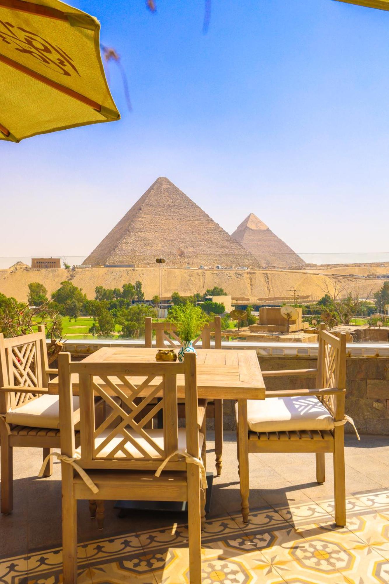 Onyx Pyramids Boutique Hotel Al Kawm al Akhdar Dış mekan fotoğraf
