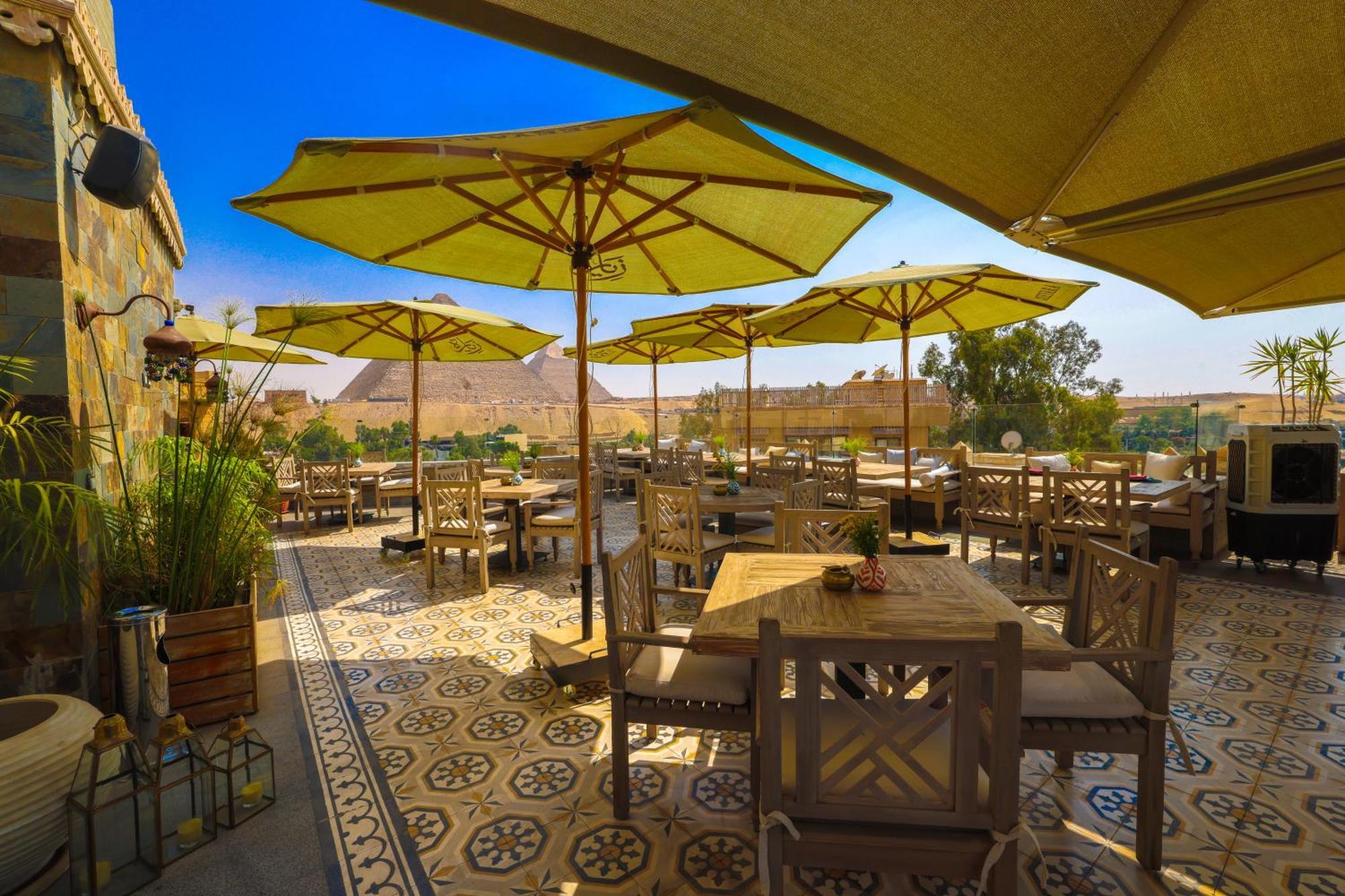 Onyx Pyramids Boutique Hotel Al Kawm al Akhdar Dış mekan fotoğraf